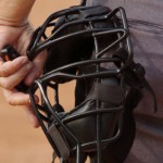 Umpire's face mask